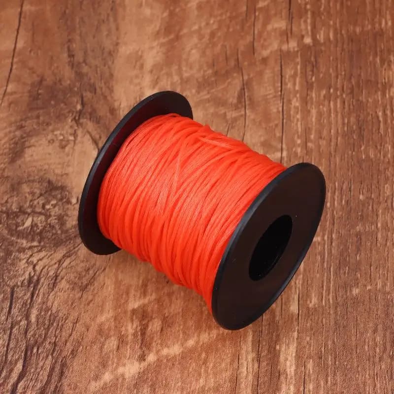50M red marking wire/rot for construction, gardening, handicrafts, camping, climbing, camping rope, hiking, stretching