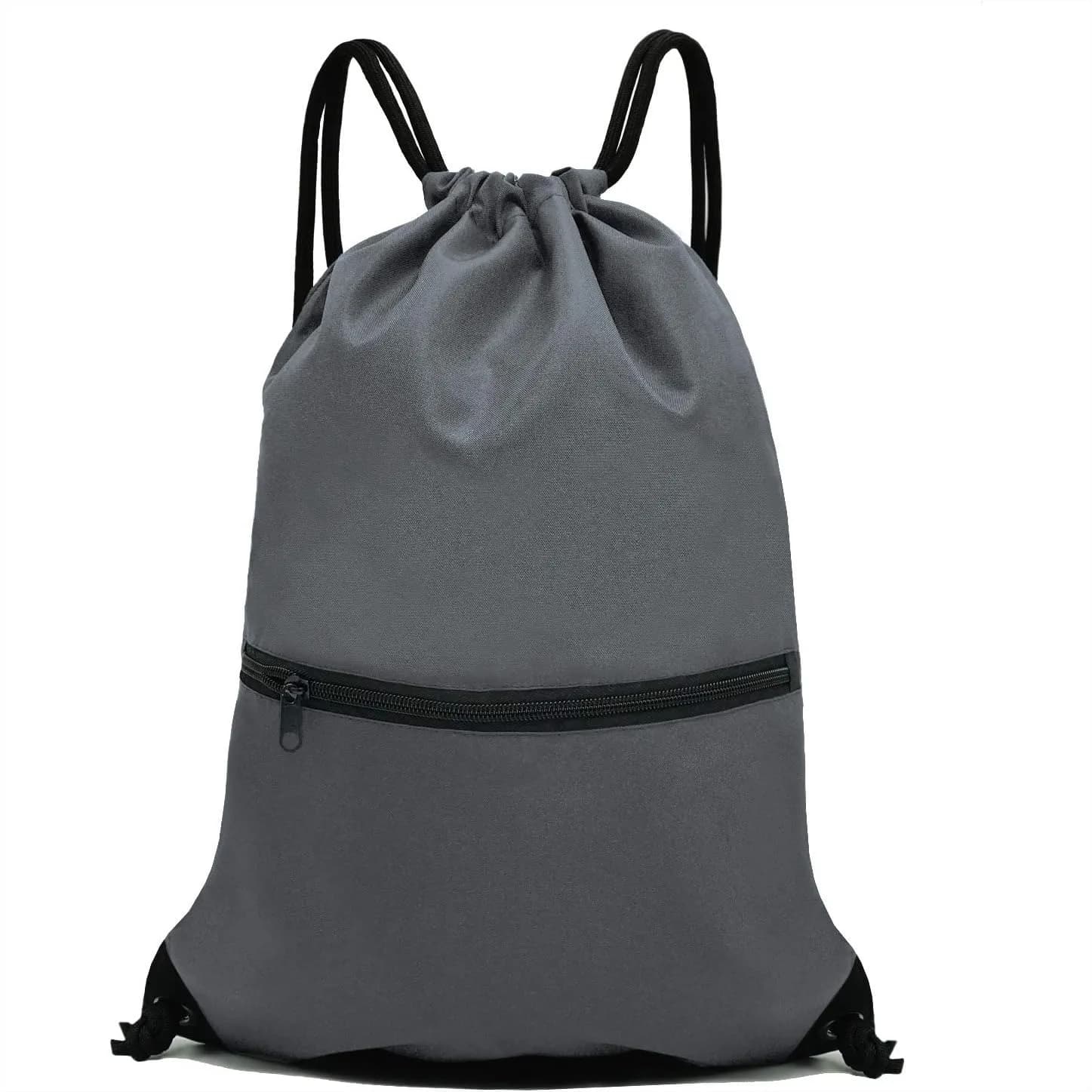 Zaino con coulisse per sport e palestra, borsa da viaggio leggera