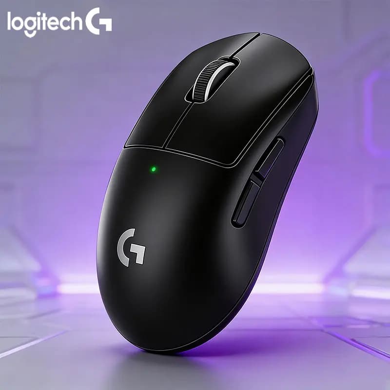 Mouse da Gaming Logitech PRO X SUPERLIGHT 2SE/M350 per E-sports, con Poggiapolsi per Ufficio, Wireless Silenzioso, Compatibile con PC e Laptop