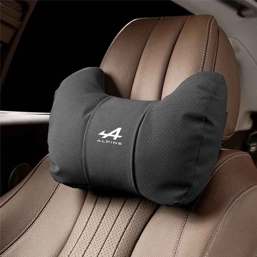 Car Seat Headrest Auto Neck Pillow Lumbar Support Soft Comfortable For Renault A110 A110 GT A110 S A110 RA110 GTS A110 R 70