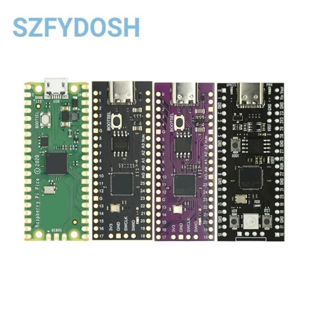 Raspberry Pi Pico development card A low cost high performance microcontroller board RP2040 Cortex-M0+ Dual-Core ARM