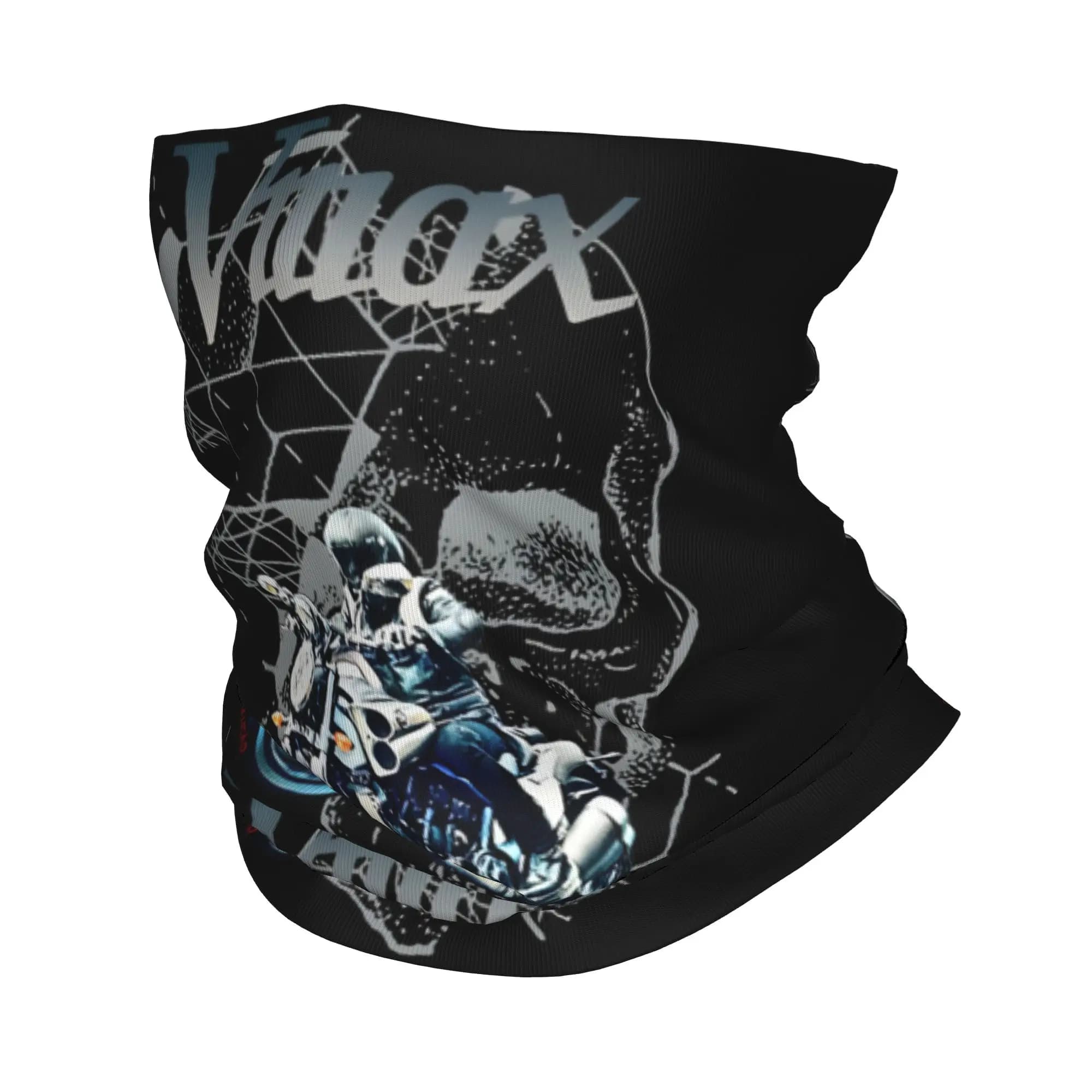 Bandana Vmax Rider Skull, Facial Mask for Club Tenere, Sciarpa Antivento for Cycling and Motorcycling for Adults