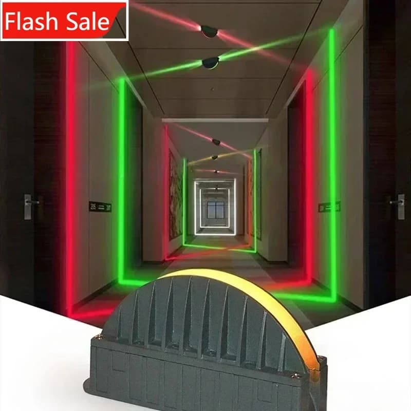 ShinyYing Faretto LED Lineare in Alluminio a Fascio Stretto, Apparecchio Illuminante per Davanzali e Pareti per Corridoi di Hotel