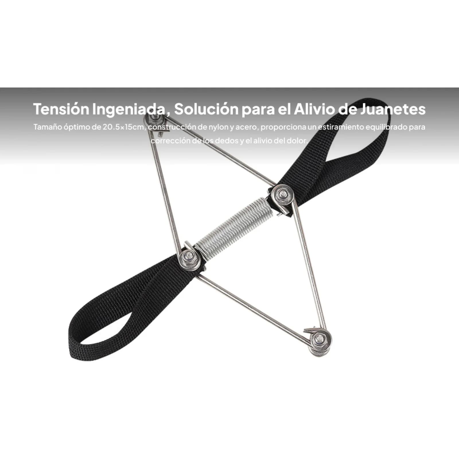 Nylon lace regulator with steel tip for hammer finger, yoga and pilates