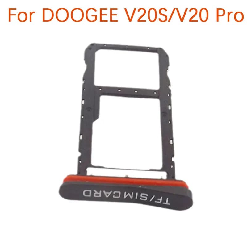 Nuovo originale Doogee V20S V20 Pro SIM Card Holder Sim TF Card Holder Vassoio Slot per schede Vassoio Lettore Parti per Doogee V20S Smart Phone