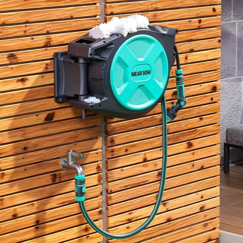 Support for Garden Karcher Tube, Wall Tools Door, Terrace Pipe Holder, Gardening Tools, PVC Pipe, Portable Shower, Goose Hose