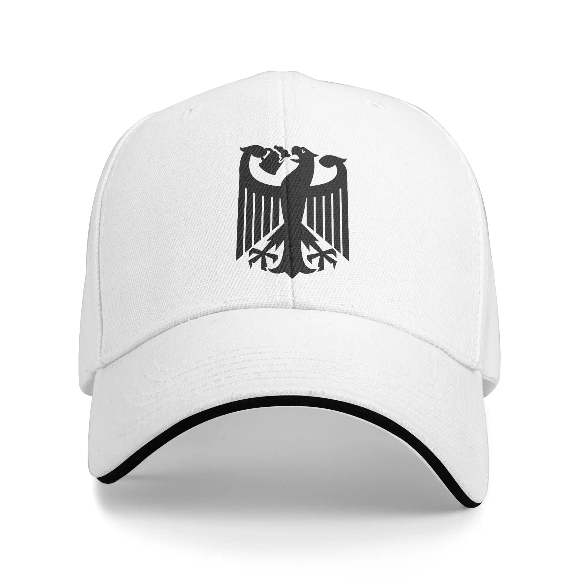 Funny Beer Mug German Eagle Silhouette Patriotic Beer Lover Sun Baseball Cap Summer Fashion Hip Hop Hats For Men Baseball Caps