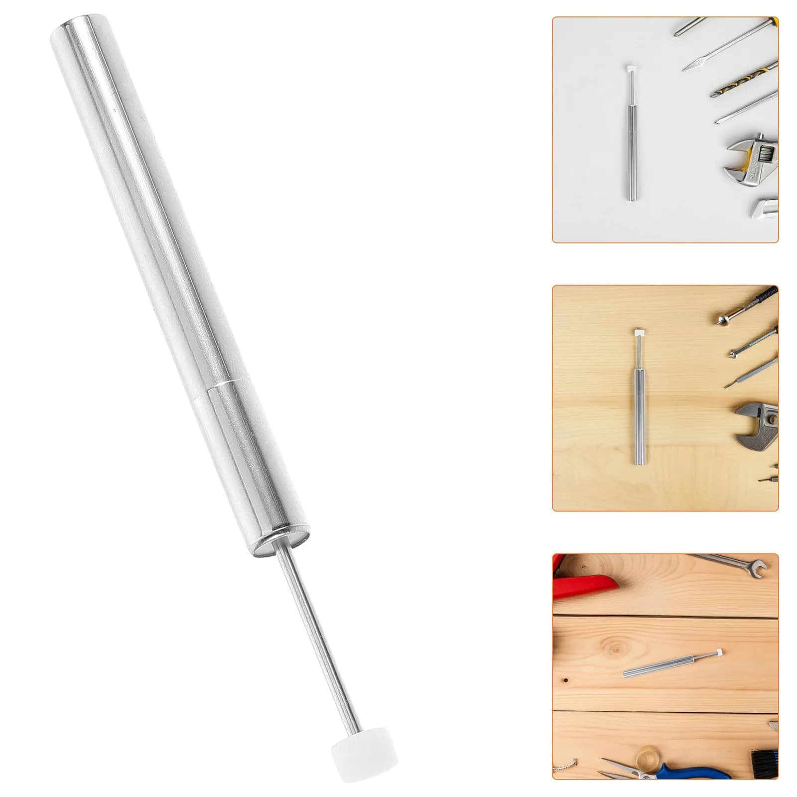 Quiet Hydraulic Trash Can Lid Damper Kit Smooth Silent Closing Mechanism Finger Safety Protection Kitchen Waste Bin Replacement