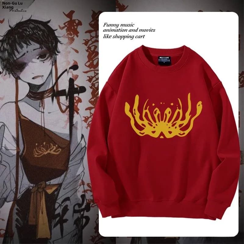 Red Bandeau Top Youth Sweatirt ex Comfortable Long Sve round Ne Casual Sle Cotton Polyester Blend Hoodie