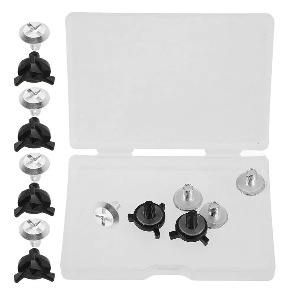 1Set Visor Screws Lightweight Alloy Plastic Replacement Fastener Repair Kit for Offroad Dirt Bike Helmets
