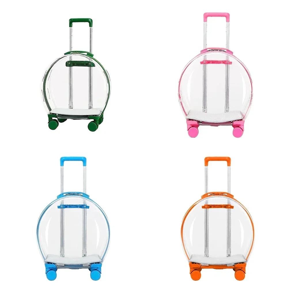 SAT NUOVO Trolley per animali domestici da esterno Carrello da trasporto Zaino traspirante per borsa da viaggio portatile per cani da viaggio per animali domestici
