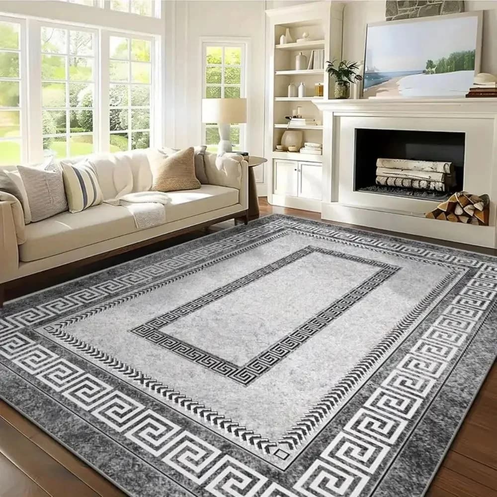 VIKAMA Modern Luxury Area Rug Large Floor Carpet for Living Room Bedroom Office Sofa Coffee Table Home Decor