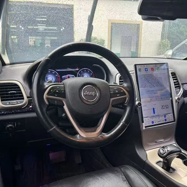 Head Unit For Jeep Grand Cherokee 2014~2020 Android 14 Car Radio Stereo Receiver Carplay Multimedia Screen GPS Navigation player