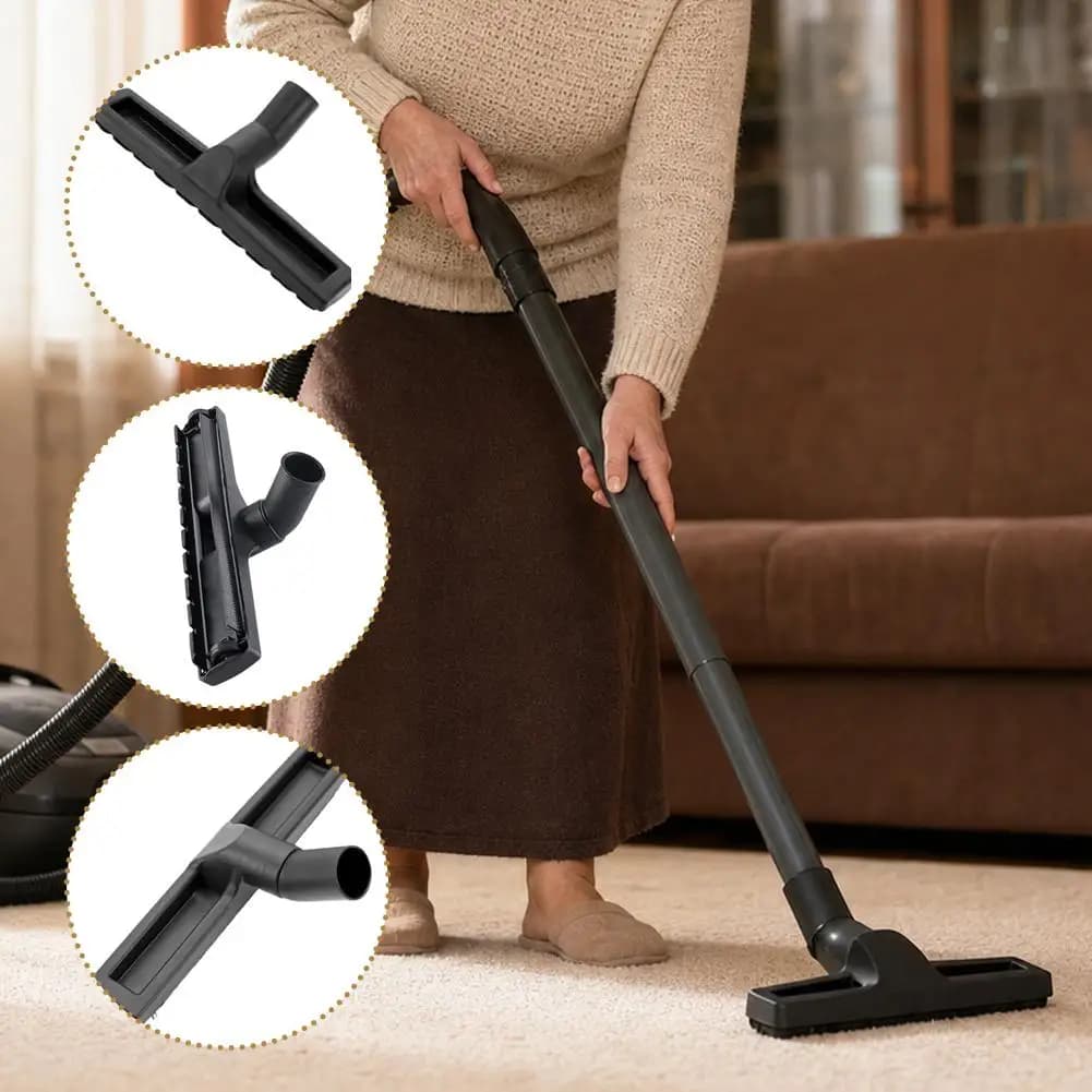 Vacuum Cleaner Floor Brush Head Accessory Suction Head Inner Diameter 32/35mm Compatible with Jeno Yangzi Jieba Models