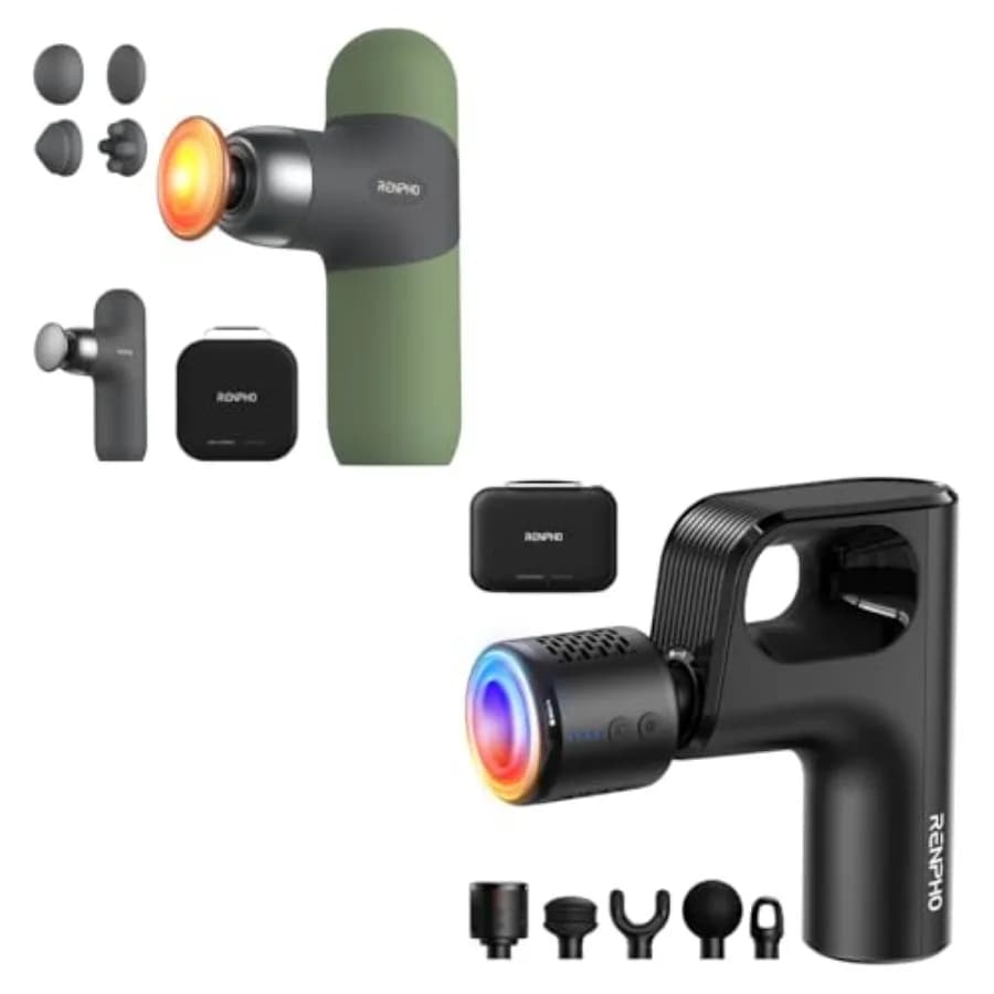 Active Thermal Massage Mini Gun with Heating Function