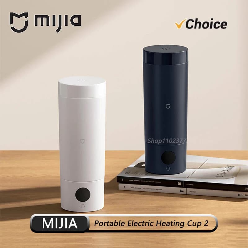 NEW Mijia Portable Electric Kettle 2 Thermos Cup Fast Water Boiler 350ml Smart Temperature Insulated Kettle Travel (CN)