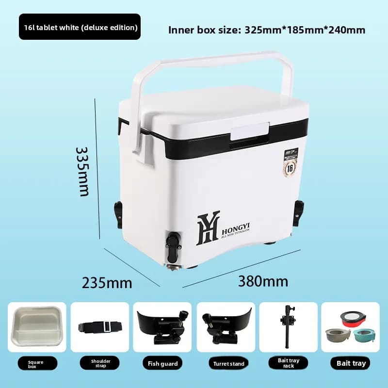 Ultra Light Multifunction Fishing Box Complete Insulated Box Fishing Equipment Fishing Tackle Carp Fishing Fishing Assessoires
