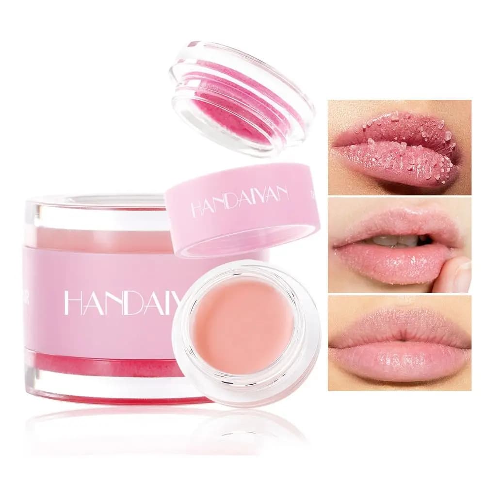 Exfoliating Scrub Lip Mask Double Effect Repair Formula Moisturizing Lip Balm Hydrating Lipstick Repair Lip Scrub