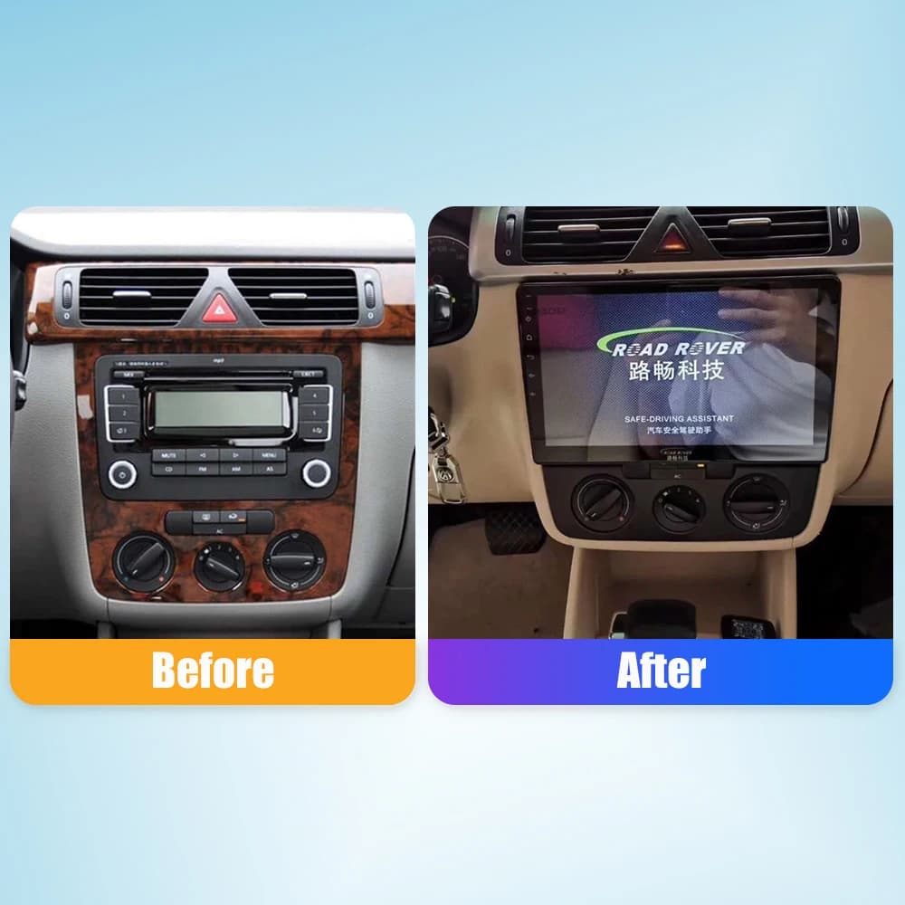 Android Autoradio Lettore Multimediale Per VW Bora 2008-2012 2Din Navigazione GPS Carplay Android Auto Autoradio BT WIFI 4G Stereo