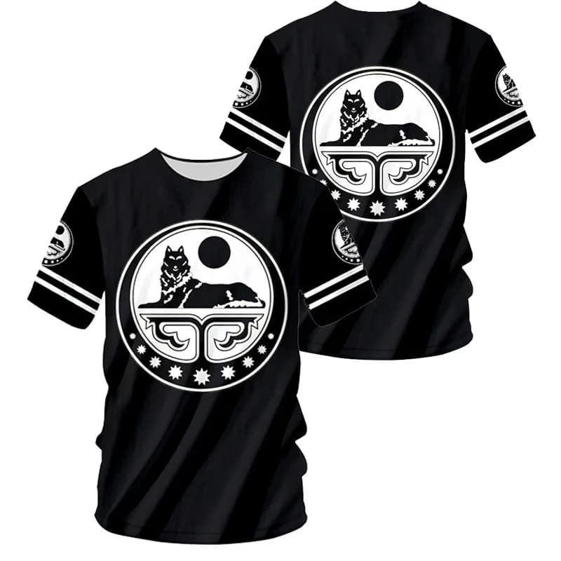 Pantaloni corti e magliette con stampa 3D Chechenia Uomo Bermuda Pantaloncini da spiaggia da surf Grozny Gudermes T-shirt Harajuku Streetwear Tee Shirts