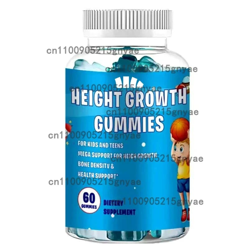 Children's Height Growth Gummies - Adolescent Height Growth Supplements - Containing Calcium, Vitamin D C、K2、 Magnesium and Zinc