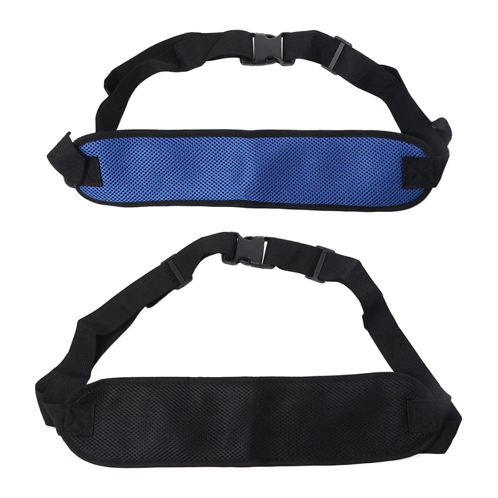 Adjustable Wheelchair Seat Belt Cushion Harness Straps with Easy Release Buckle Wheelchair Safety Harness Fall prevention