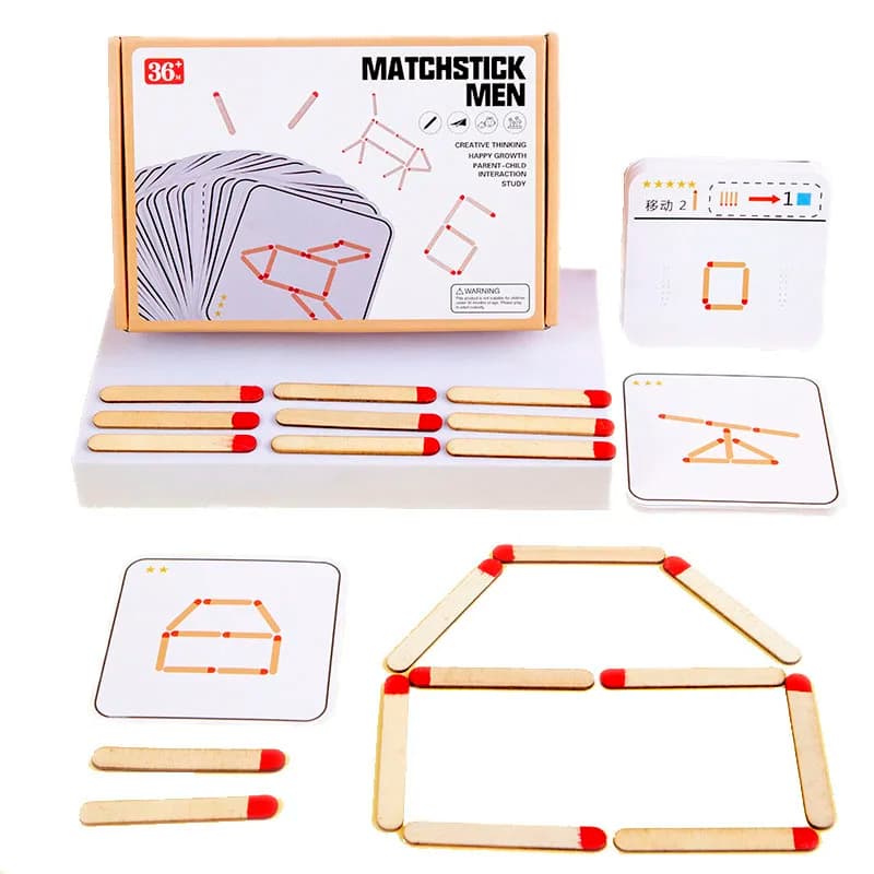 Montessori partite puzzle gioco giocattoli di legno matematica fai da te geometria gioco da tavolo pensiero partita formazione logica giocattoli educativi per bambini