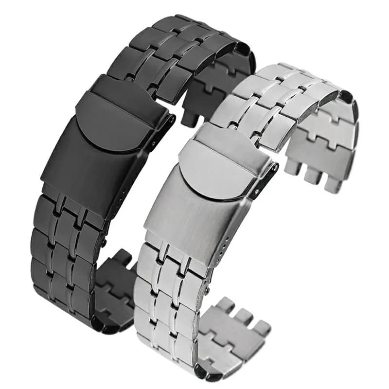 17mm 19mm 20mm 21mm Metal Strap for Swatch YCS YVS YCS Watchband YCS443G YGS749 471 495 Men Women Stainless Steel Chain Bracelet