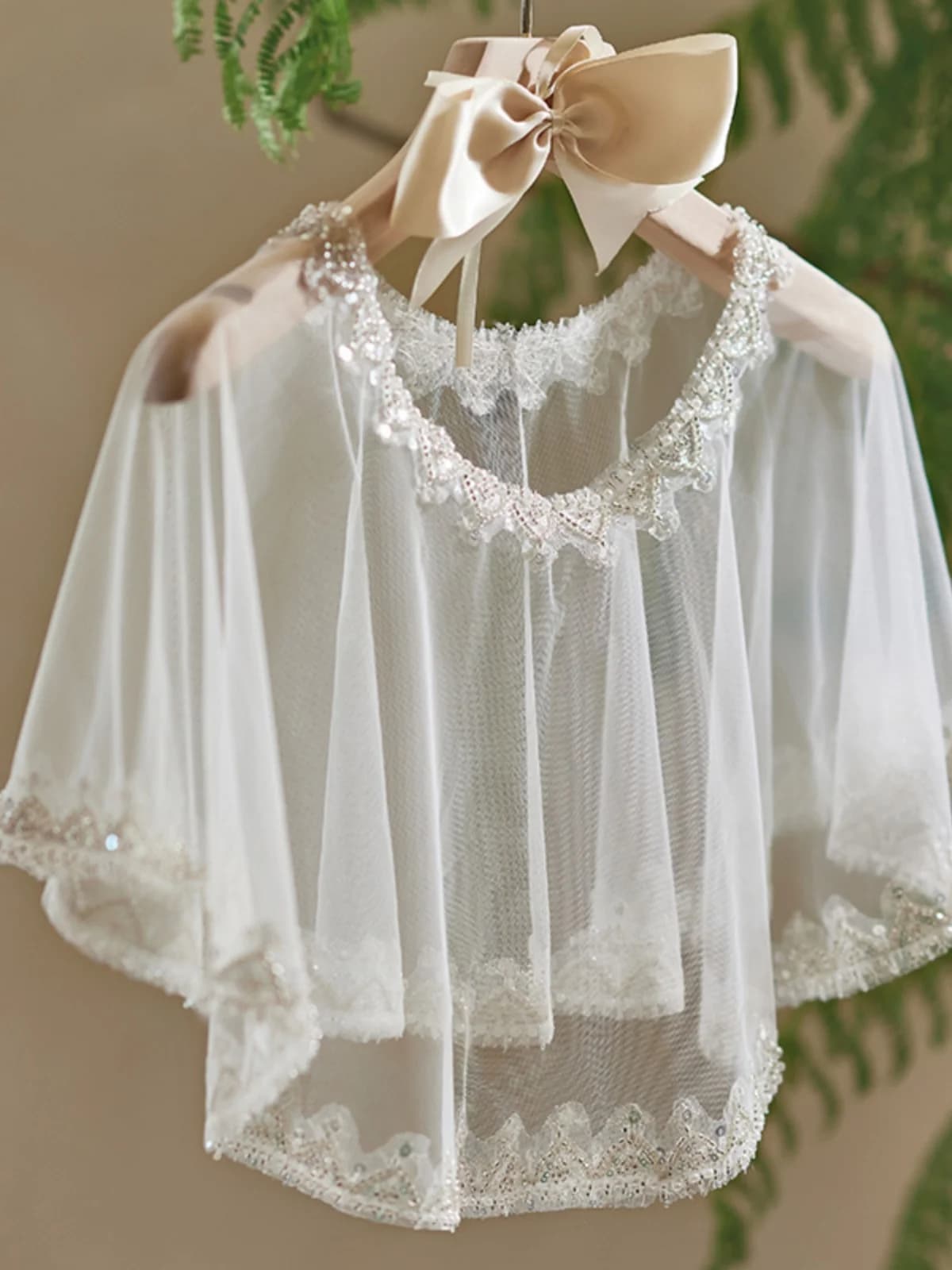 Handmade Lace Short Coat New Summer Style Pearl Embroidery Shawl Versatile Thin Design for Halter Dress Petalbride Brand