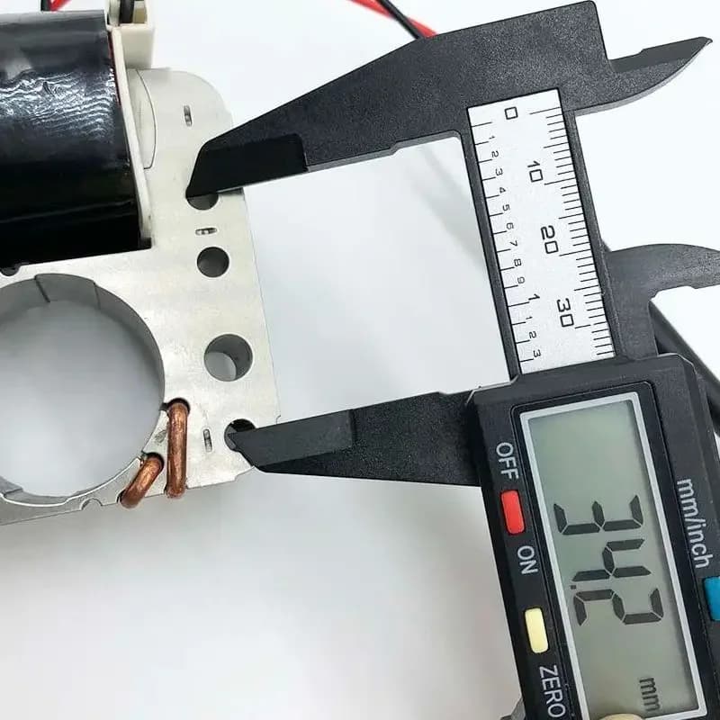 Air Circulation Electric Fan Motor Steel Sheet Stator Thick 25MM Without Shaft For Air Fryer