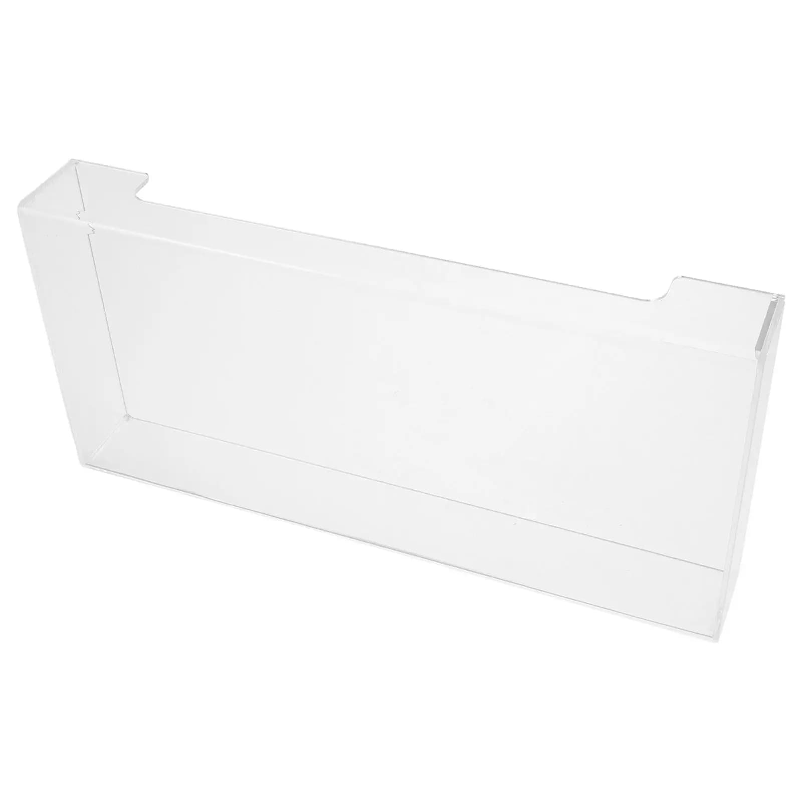 Clear Acrylic Keyboard Cover Waterproof Transparent Dust Guard for Office Home Internet Cafe Universal Fit Mechanical and