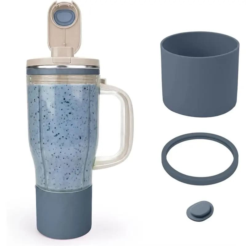 ABBZ-Silicone Tumbler Boot& Spill Stopper& Sealing Ring Accessories For Ninja Blendboss DB351BL Blender Cup