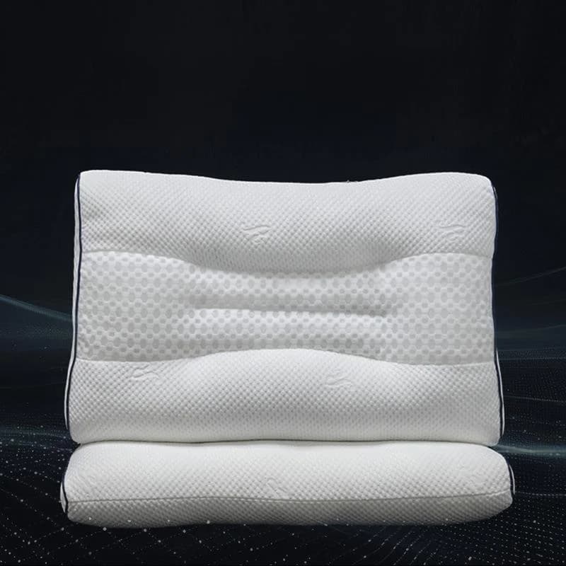 Soft Tube Pillow Neck Support Side Sleep Aid Sleep Single Person Package Polyester Fiber Filled Adjustable Length Office Use