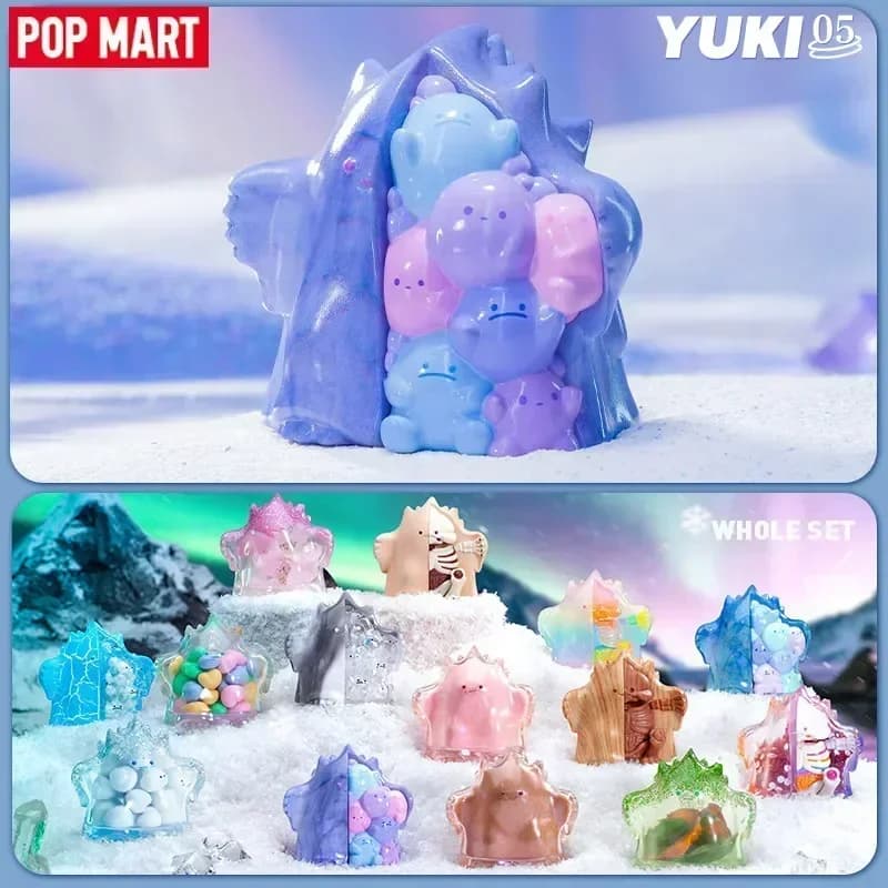 POP MART Yuki Four Seasons Series Blind Box Doll Mystery Box Toys Trendy Surprise Box Anime Action Figure Gift