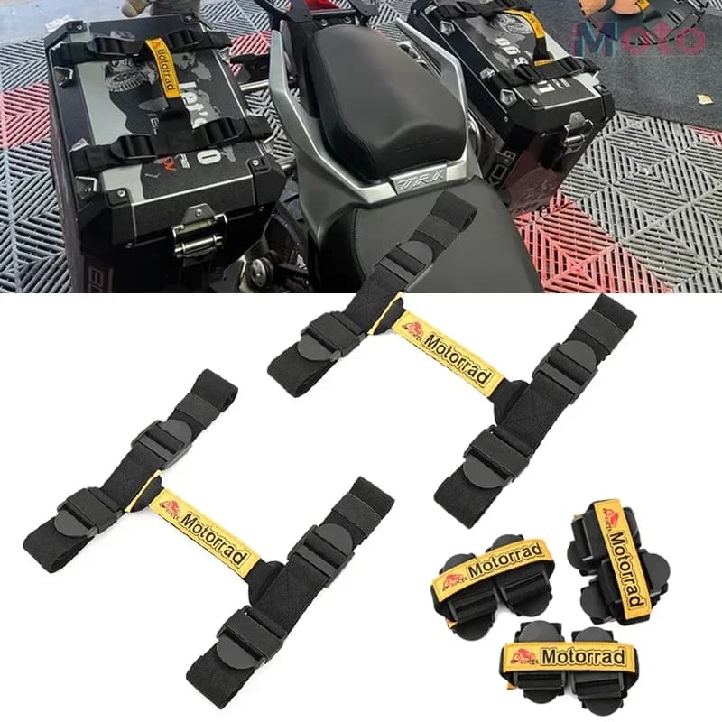 Per cinghie di rilegatura per bagagli con moschettone, corde di legatura per moto resistenti in nylon impermeabile per BMW R1200GS/1250GS ADV