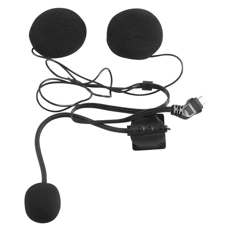 ABXV-Casco da motociclista Auricolare Bluetooth Microfono Altoparlante Accessori per cuffie