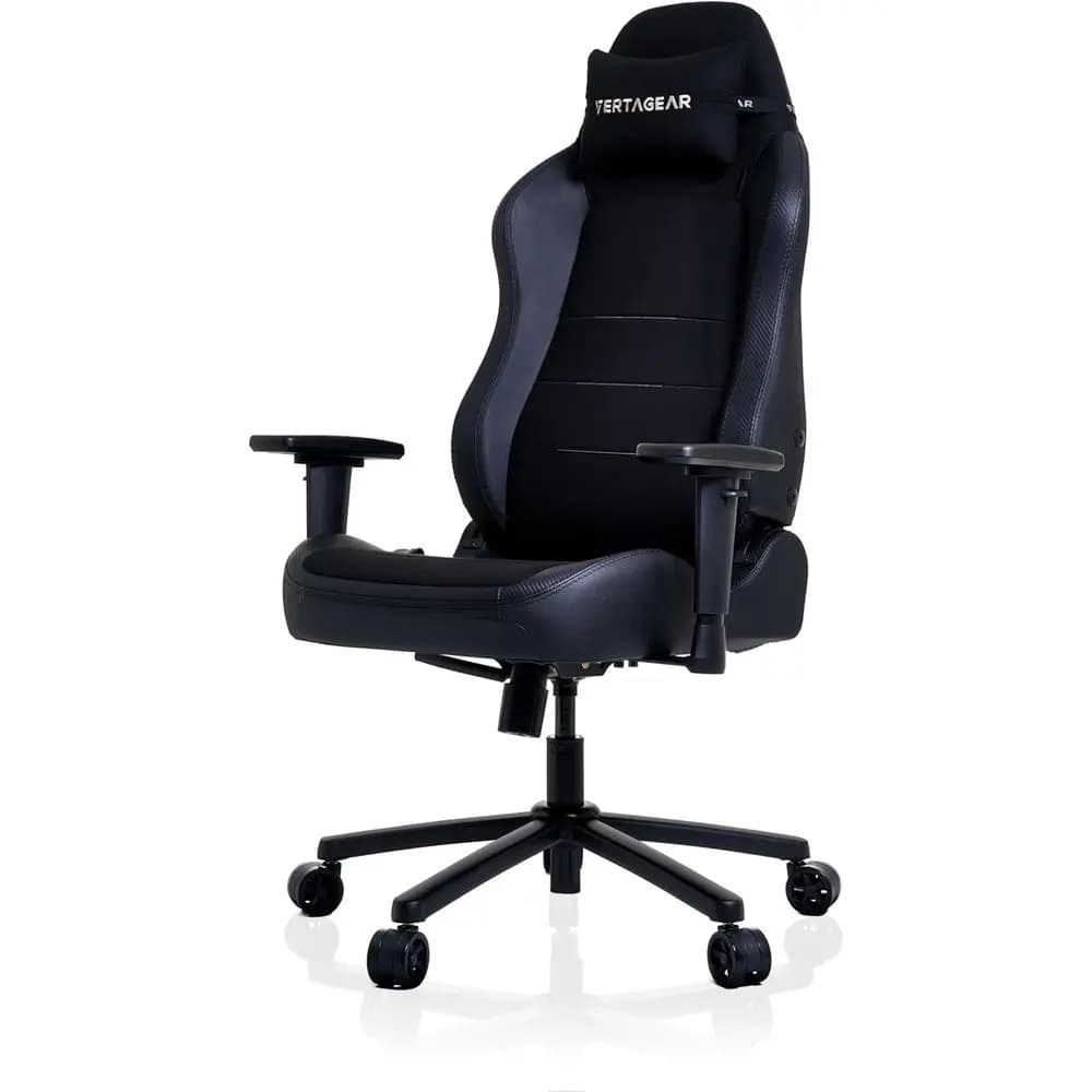 Ergonomic Gaming Chair with Advanced Lumbar Support and Air-Infused Seat - Carbon Black