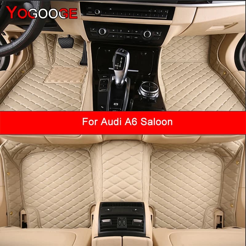 YOGOOGE custom car mats for Audi A6 Berlina Auto Car mats Piede Coche Accessories