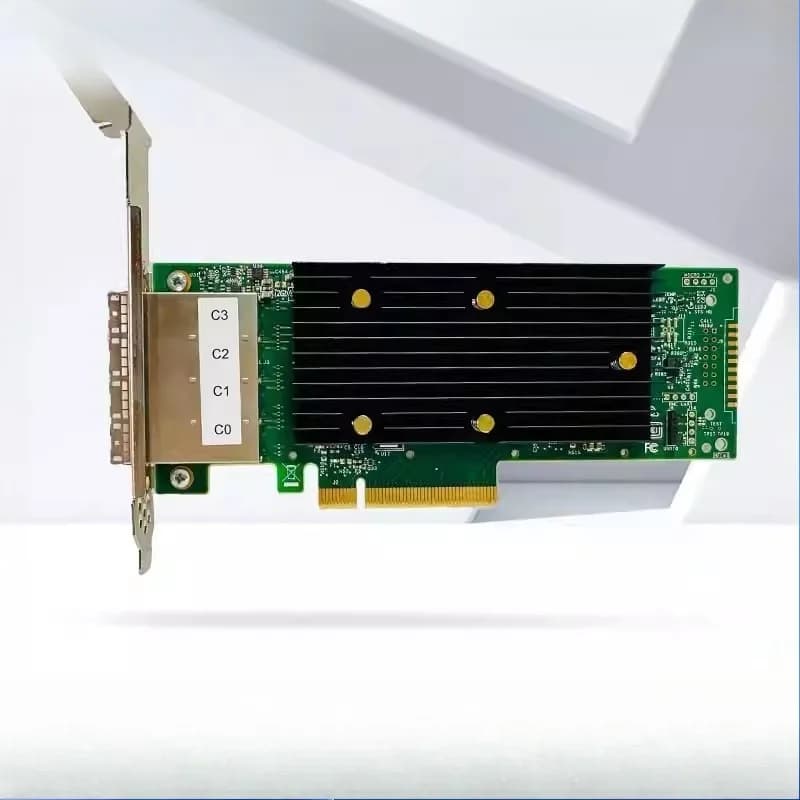Parti per scheda array LSI 9400-16e SAS3416 Supporto NVMe HDD U2 Scheda SAS HBA esterna