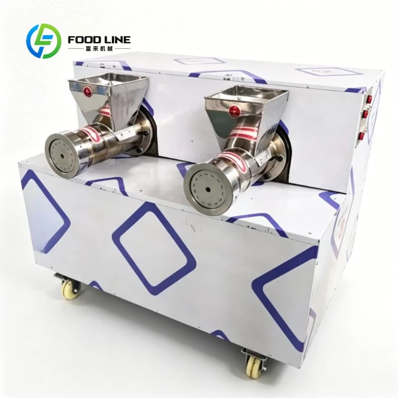 Customized Twin Screw Large Capacity Pasta Extruding Machine, Commercial Catering Equipment Forming Spaghetti, Macaroni