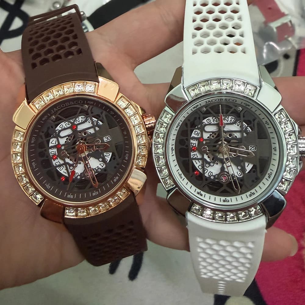 Orologi di Lusso Jacob & Co Originali 2026 per Uomo, Quadrante Speciale Multifunzione, Orologio da Polso di Alta Qualità per Affari