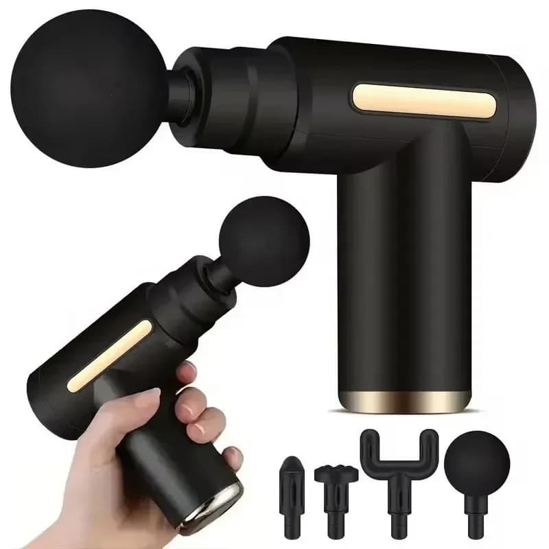 Portable Stripper Massage Gun Wireles for Deep Fabric Adjustable Light Speed Massage Equipment for the whole body Body Massage