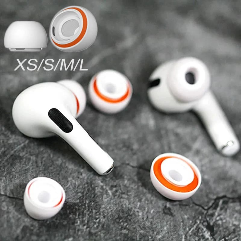 Auricolari in memory foam in silicone per Apple Airpods Pro 2 1 Auricolari Copertine in silicone Tappi Cuscinetti di ricambio Auricolari per AirPods Pro