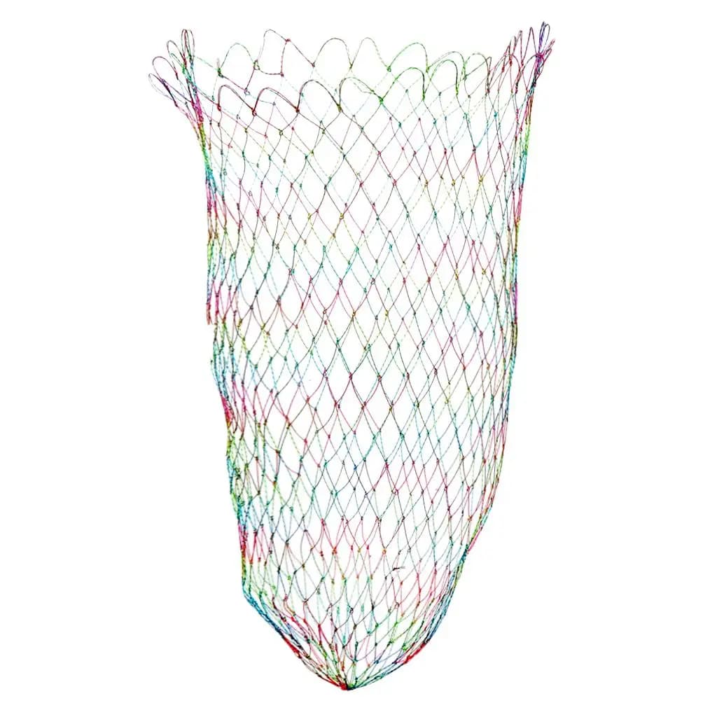 Testa di guadino per guadino per pesci Rete in resina pieghevole multicolore a rete larga per accessori per la pesca d'acqua dolce