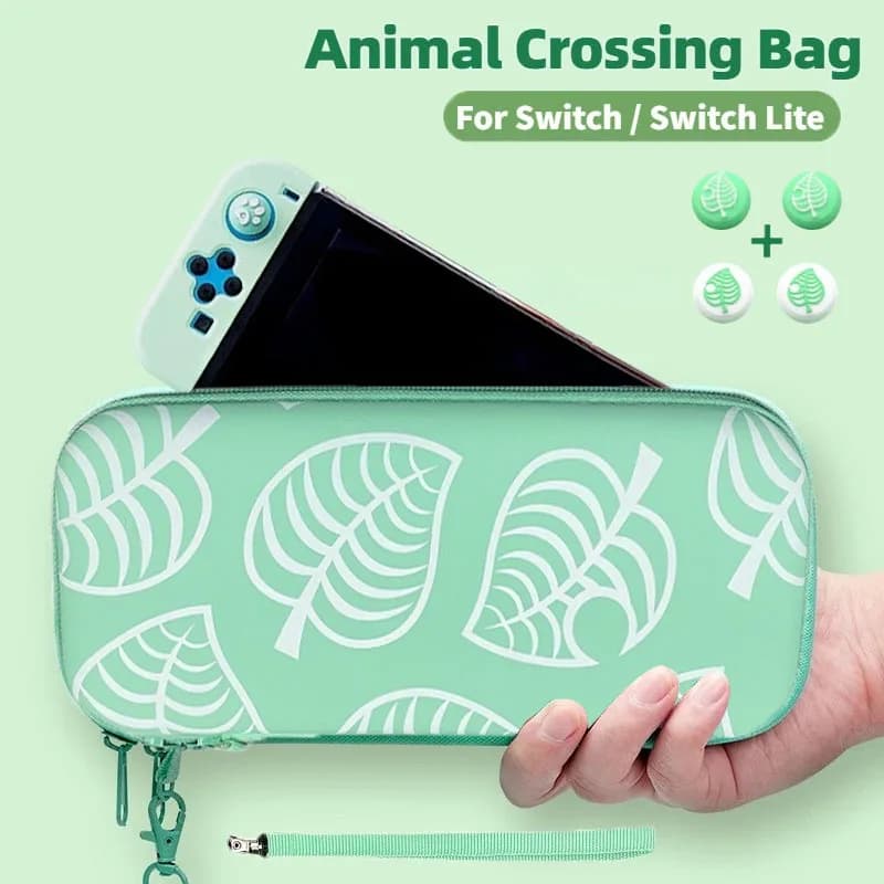 Per borsa portaoggetti Switch Borsa Animal Crossing per Switch Lite Pacchetto controller Oled Custodia portatile per accessori Switch