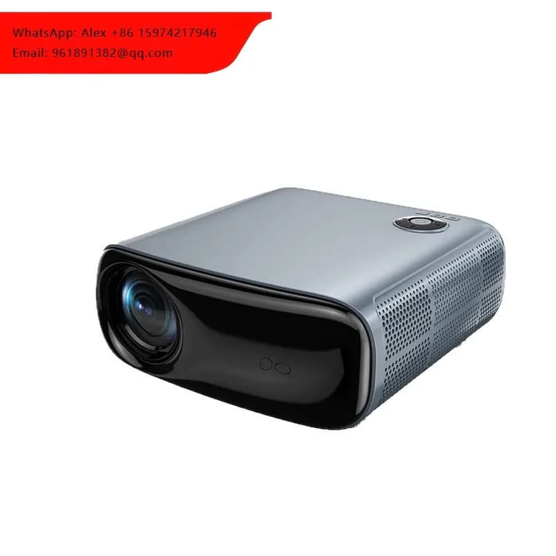 Nuovo Proiettore con Autofocus 1080P 1000ANSI CRT Android Smart Screen per Proiezioni in Ufficio, Riunioni e Uso Domestico