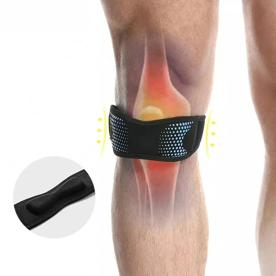 1 pz cinturini per ginocchio tendine rotuleo, ginocchiera supporto per ginocchio stabilizzatore rotuleo per corsa escursionismo tennis salto artrite