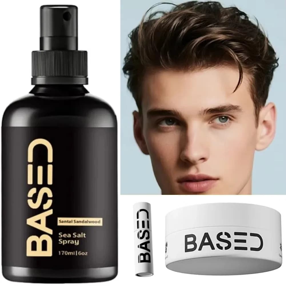 BASDE Salt Marine Spray for Hair styling Long-lasting estate Hair styling wax Stick Control Broken Crespo Flyaway Cera for Hair styling care