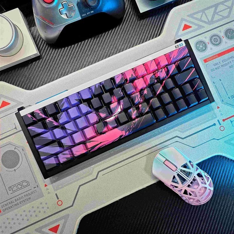 Creativo Anime Personalizzato Cherry Keycap Set PBT 132 Tasti per MX Switch 60/84/90/104/108 Layout Tastiere Meccaniche