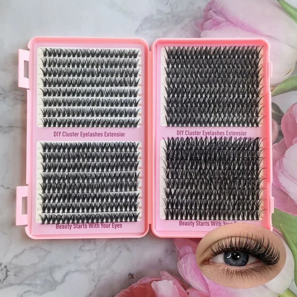 New Fake Eyelashes 30D/40D/50D/60D, Voluminous Fin Eyelashes, Natural Effect, Eyelashes for Make-up